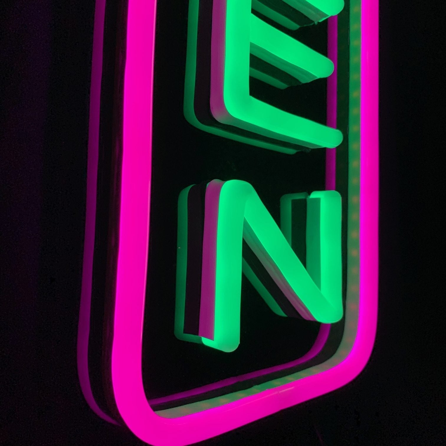 "OPEN" Led neonskylt.