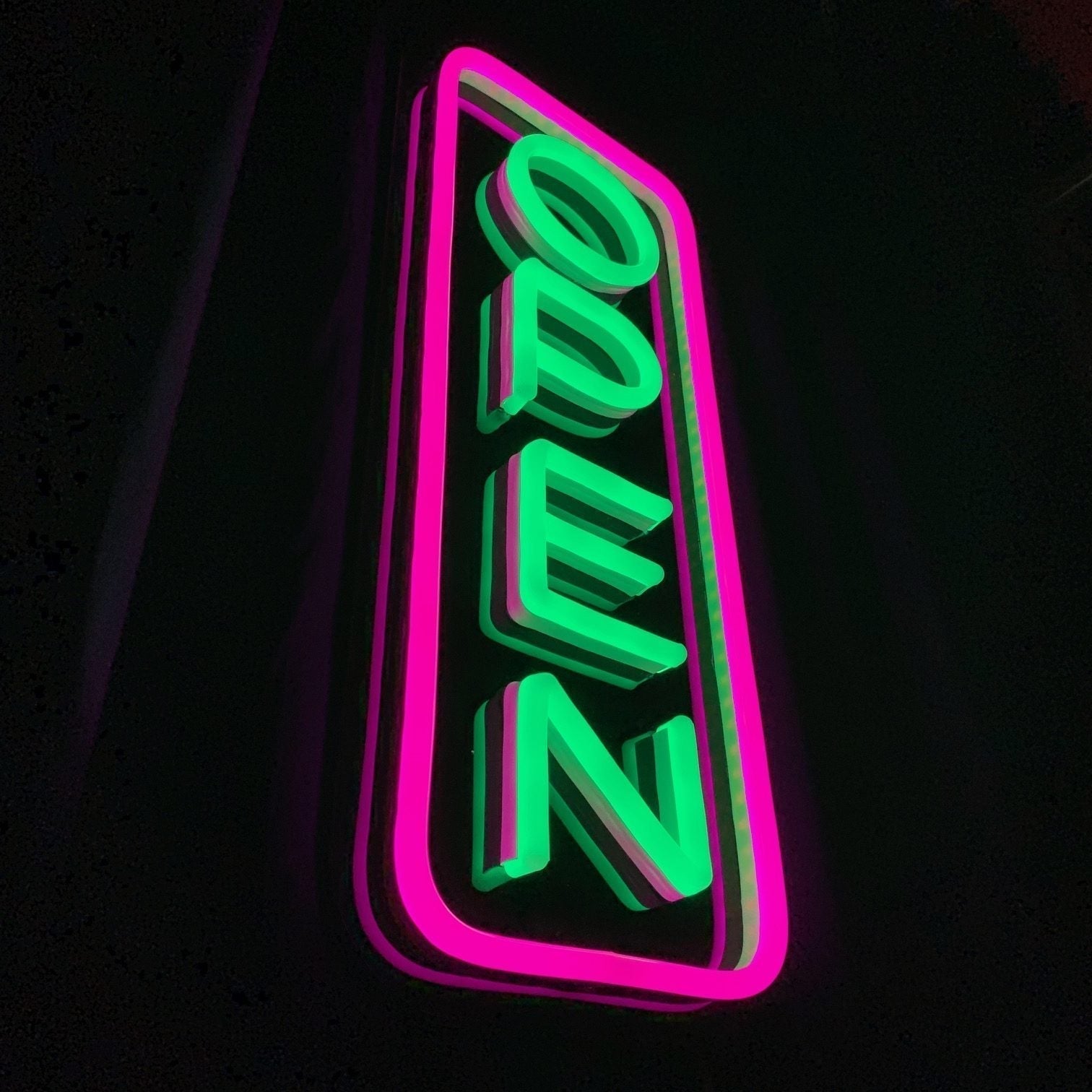 "OPEN" LED NEONSKILT.