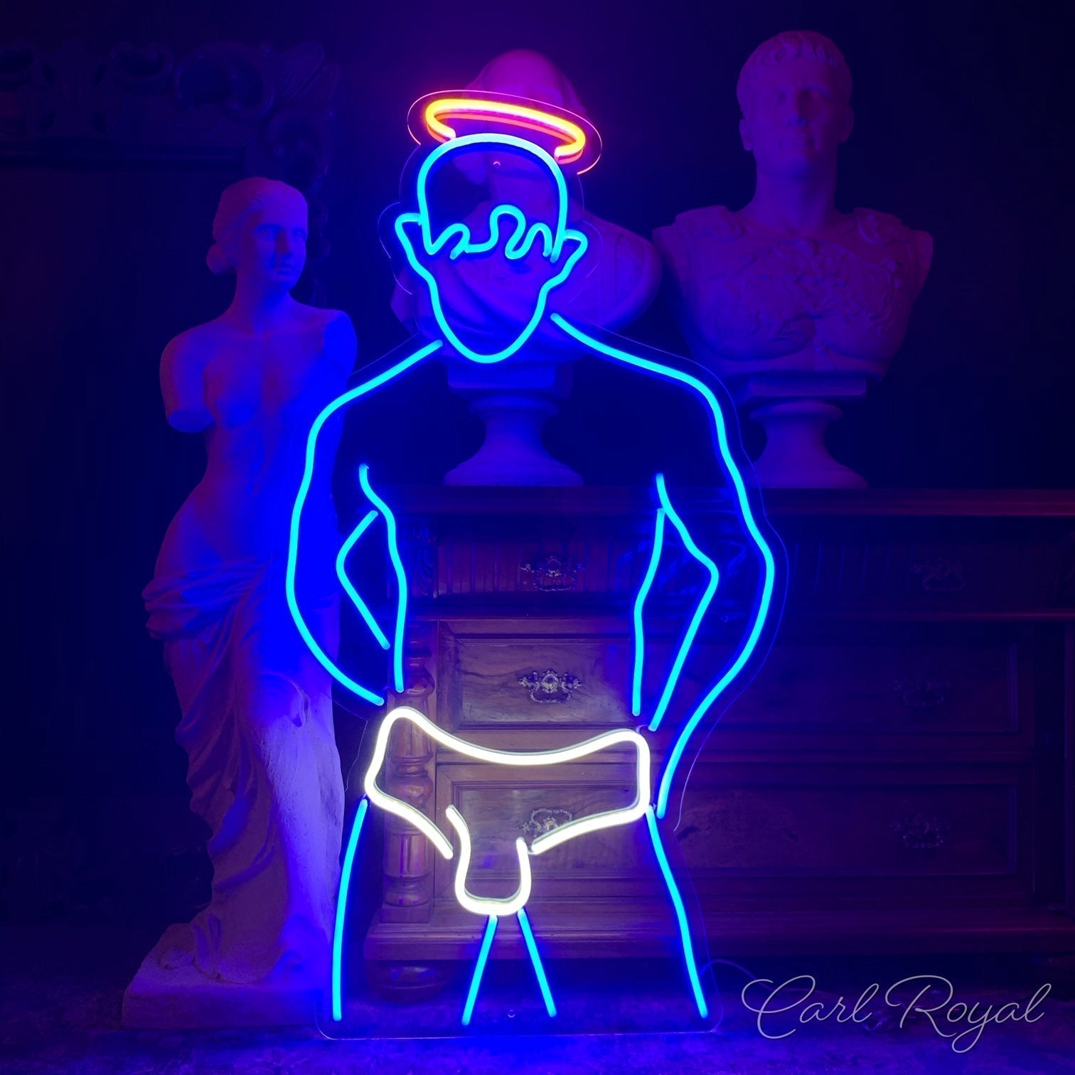 "THE BOY" LED NEONSKILT.