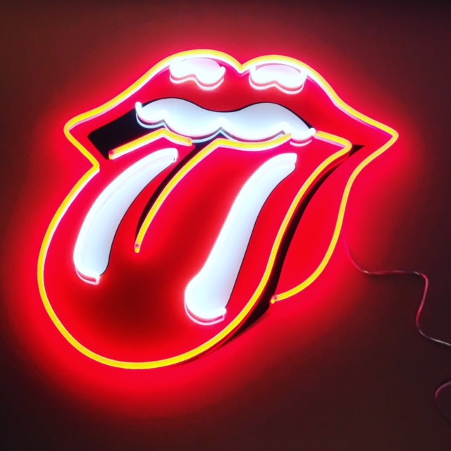 "Hot Red Lips" Neonskilt.