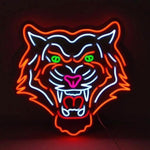 "Aggressive Tiger" Led neonskylt.