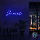 "Gamer" Led neonskylt.