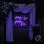 "Happily Ever After" Led neonskylt.