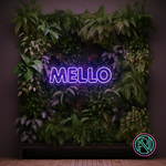 "MELLO" Led neonskylt.