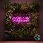 "MELLO" Led neonskylt.