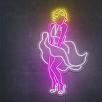 "Marilyn Monroe" Led neonskylt