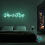 "Mr & Mrs" Led neonskylt.