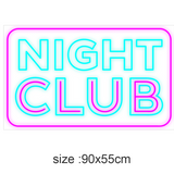 (NIGHT CLUB) Led neonskylt.