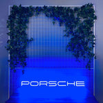 «Porsche» Led neonskylt. 111x10cm.