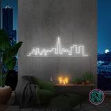 "Skyline" Led neonskylt.