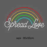 "Spread Love" Led neonskylt