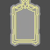 "Royal" Spegel - Led neonskylt