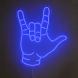 "Love Hand" Led Neonskylt.