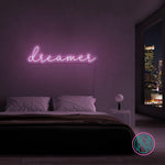 "dreamer" Led neonskylt.