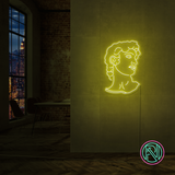 "David" LED NEONSKYLT