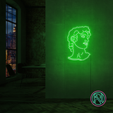 "David" LED NEONSKYLT