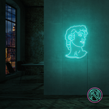 "David" LED NEONSKYLT