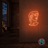"David" LED NEONSKYLT