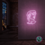 "David" LED NEONSKYLT