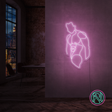 LED NEONSKYLT "Torso" Warm white 