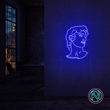 "David" LED NEONSKYLT