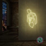 LED NEONSKYLT "Torso" Warm white 