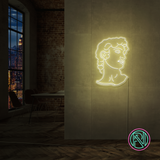 "David" LED NEONSKYLT