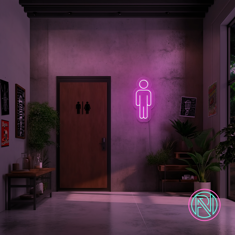 Skap en kul og moderne stemning med vårt 'boy' led neonskilt. Tilgjengelig i 14 ulike farger, dette skiltet er designet for å gi karakter og stil til enhver plass, enten det er hjemme eller på arbeidsplassen.