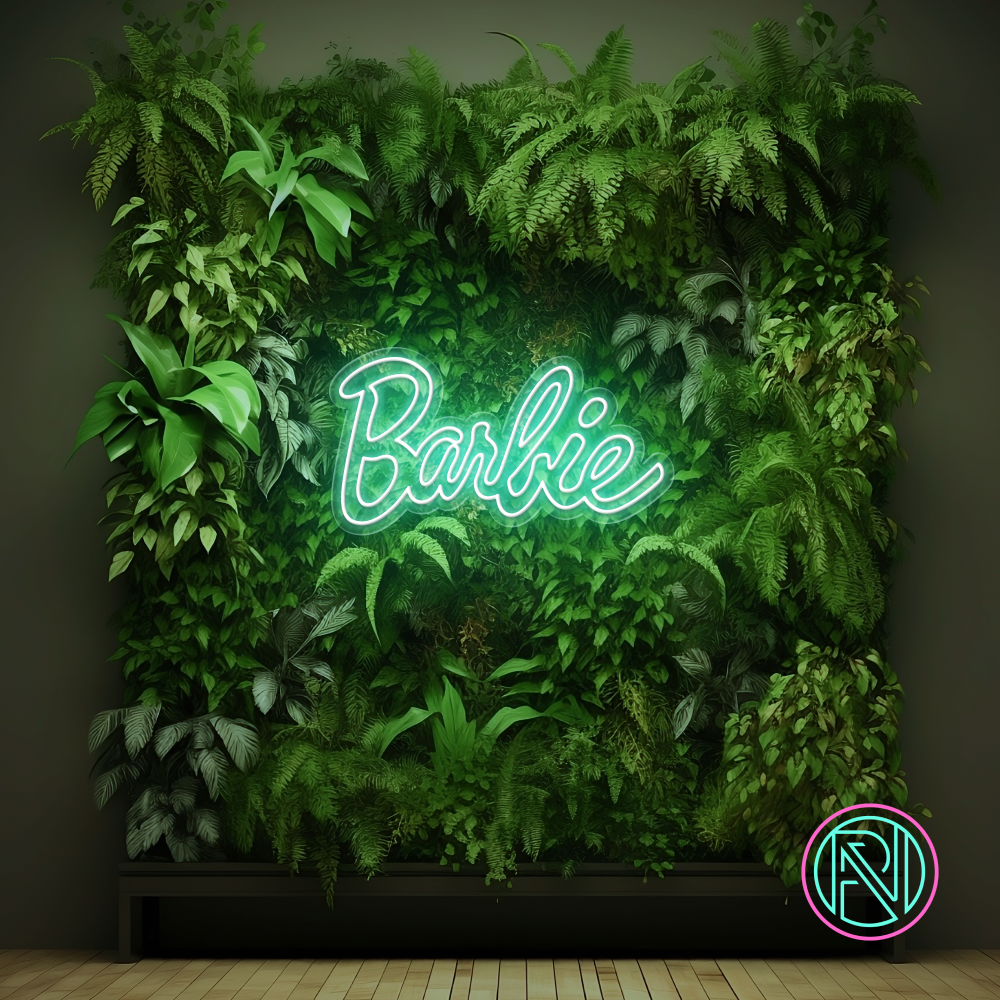 Gi rommet et moderne preg med vårt 'barbie' led neonskilt. Det er det perfekte valget for å legge til en leken og trendy atmosfære i enhver setting. Velg din favorittfarge og se hvordan dette elegante neonskiltet forvandler rommet ditt.