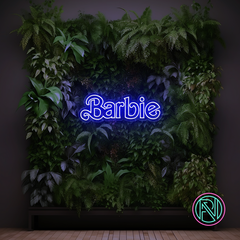 Gjør lokalene dine lekne og uimotståelige med 'barbie' originale led-neonskiltet. Perfekt for å piffe opp rommet med en leken sjarm. Velg en farge som matcher din stil og skap en unik atmosfære.