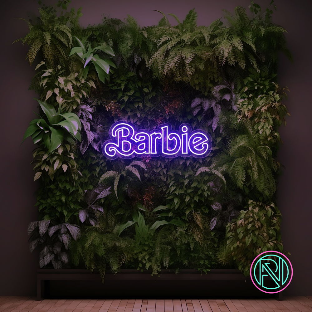 Gjør lokalene dine lekne og uimotståelige med 'barbie' originale led-neonskiltet. Perfekt for å piffe opp rommet med en leken sjarm. Velg en farge som matcher din stil og skap en unik atmosfære.