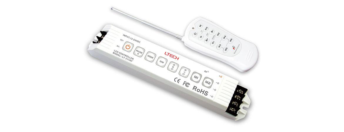 Dimmer med fjärrkontroll