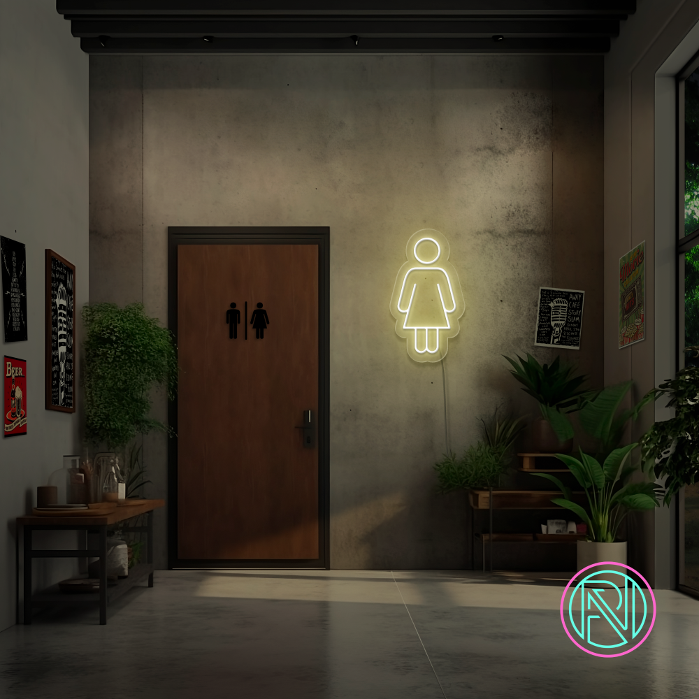 Gi ditt rom et kreativt preg med vårt 'girle' led neonskilt. Tilgjengelig i 14 ulike farger, dette neonskiltet er perfekt for å sette en unik og moderne atmosfære. Uansett om det er for hjemmet, en butikk eller annen næringsvirksomhet, vil dette skiltet garantert vekke oppmerksomhet.