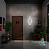 Gi ditt rom et kreativt preg med vårt 'girle' led neonskilt. Tilgjengelig i 14 ulike farger, dette neonskiltet er perfekt for å sette en unik og moderne atmosfære. Uansett om det er for hjemmet, en butikk eller annen næringsvirksomhet, vil dette skiltet garantert vekke oppmerksomhet.