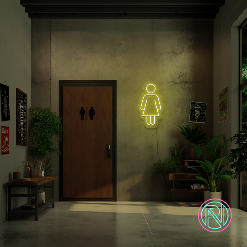 Gi ditt rom et kreativt preg med vårt 'girle' led neonskilt. Tilgjengelig i 14 ulike farger, dette neonskiltet er perfekt for å sette en unik og moderne atmosfære. Uansett om det er for hjemmet, en butikk eller annen næringsvirksomhet, vil dette skiltet garantert vekke oppmerksomhet.