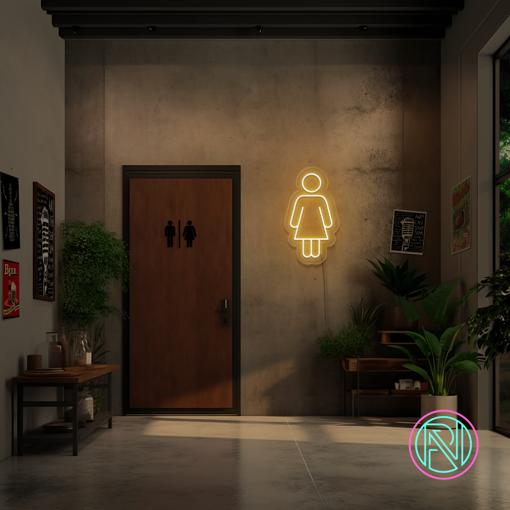 Gi ditt rom et kreativt preg med vårt 'girle' led neonskilt. Tilgjengelig i 14 ulike farger, dette neonskiltet er perfekt for å sette en unik og moderne atmosfære. Uansett om det er for hjemmet, en butikk eller annen næringsvirksomhet, vil dette skiltet garantert vekke oppmerksomhet.