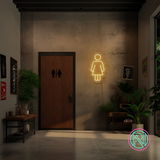 Gi ditt rom et kreativt preg med vårt 'girle' led neonskilt. Tilgjengelig i 14 ulike farger, dette neonskiltet er perfekt for å sette en unik og moderne atmosfære. Uansett om det er for hjemmet, en butikk eller annen næringsvirksomhet, vil dette skiltet garantert vekke oppmerksomhet.