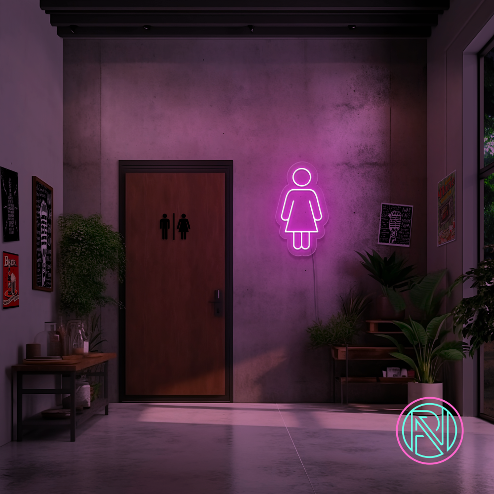 Gi ditt rom et kreativt preg med vårt 'girle' led neonskilt. Tilgjengelig i 14 ulike farger, dette neonskiltet er perfekt for å sette en unik og moderne atmosfære. Uansett om det er for hjemmet, en butikk eller annen næringsvirksomhet, vil dette skiltet garantert vekke oppmerksomhet.