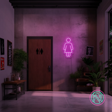 Gi ditt rom et kreativt preg med vårt 'girle' led neonskilt. Tilgjengelig i 14 ulike farger, dette neonskiltet er perfekt for å sette en unik og moderne atmosfære. Uansett om det er for hjemmet, en butikk eller annen næringsvirksomhet, vil dette skiltet garantert vekke oppmerksomhet.