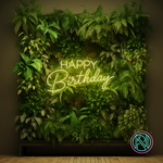 Feire en spesiell dag med stil med vårt 'happy birthday' led-neonskilt. Dette skiltet kombinerer moderne led-teknologi med klassisk neonestetikk for å skape den perfekte stemningsfulle feiringen. Velg din favorittfarge for å skreddersy utseendet og lyse opp bursdagsfesten med et personlig preg.
