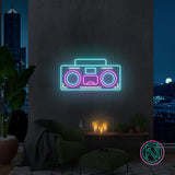 "Kassettspelare" Led neonskylt.