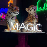 "MAGIC" 56x17cm. LED NEONSKYLT.