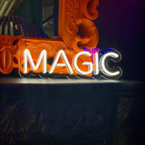 "MAGIC" 56x17cm. LED NEONSKYLT.