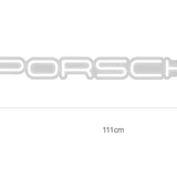 "Porsche" LED NEONSKYLT. 111x10 cm. 
