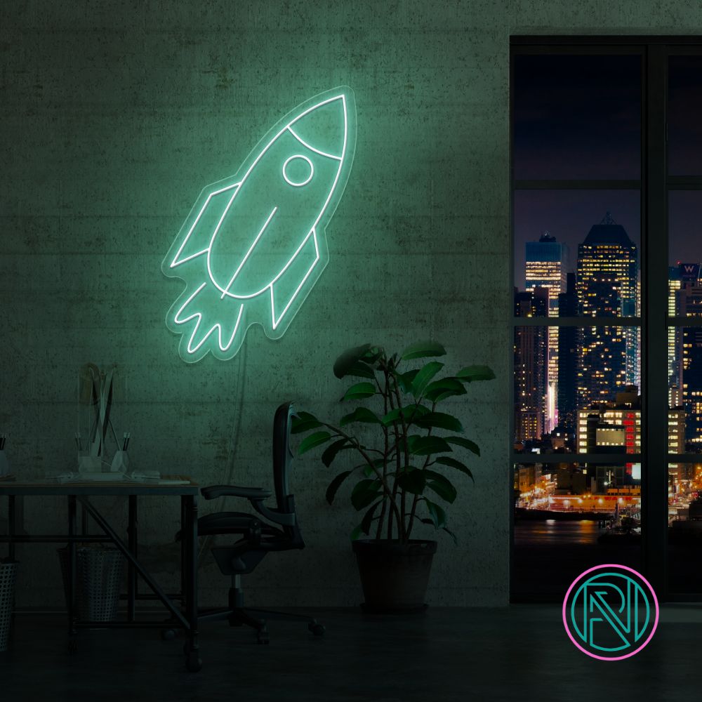 "Spaceship" Led neonskylt