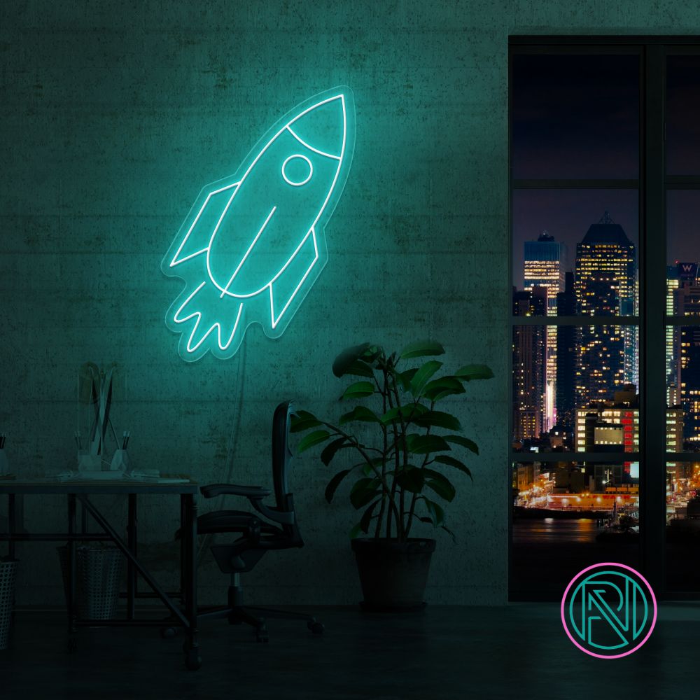 "Spaceship" Led neonskylt