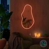 "Trendy RGB" Spegel. Led neonskylt.