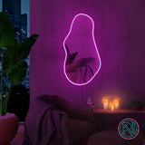 "Trendy RGB" Spegel. Led neonskylt.
