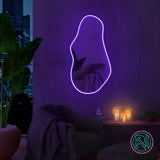 "Trendy RGB" Spegel. Led neonskylt.