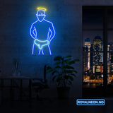 LED NEONSKYLT "THE BOY". 